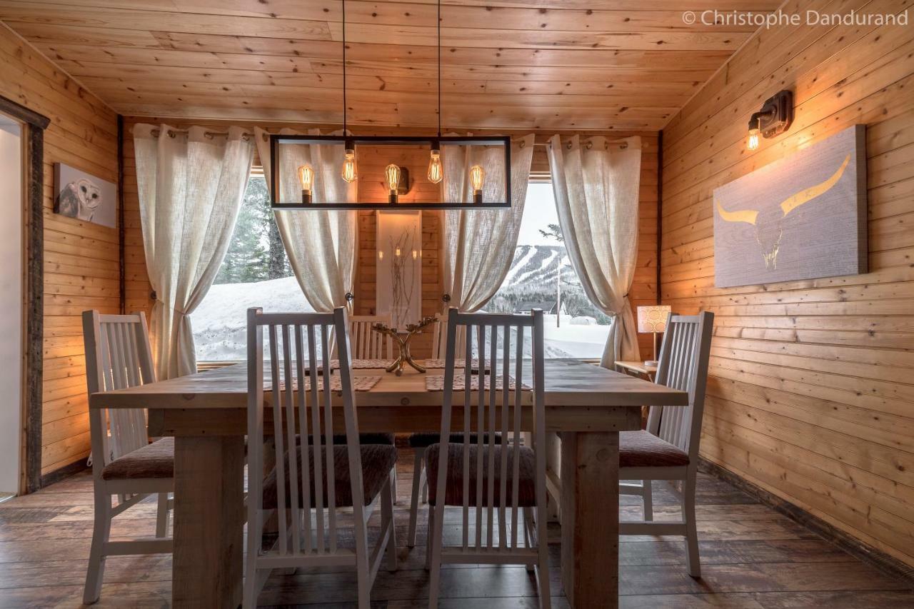 Chalet Le Louna - Les Chalets Spa Canada 라말베 외부 사진