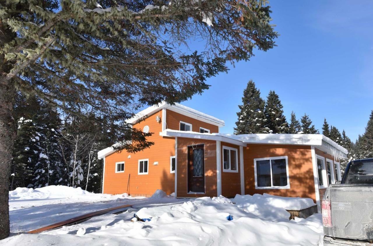 Chalet Le Louna - Les Chalets Spa Canada 라말베 외부 사진