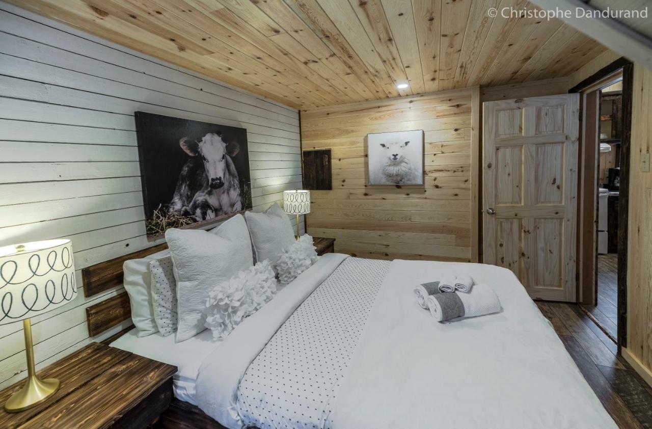 Chalet Le Louna - Les Chalets Spa Canada 라말베 외부 사진