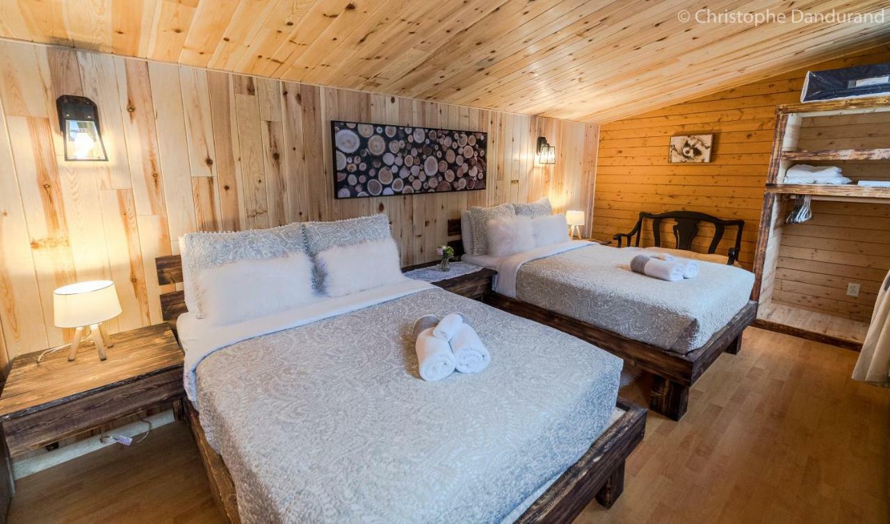 Chalet Le Louna - Les Chalets Spa Canada 라말베 외부 사진
